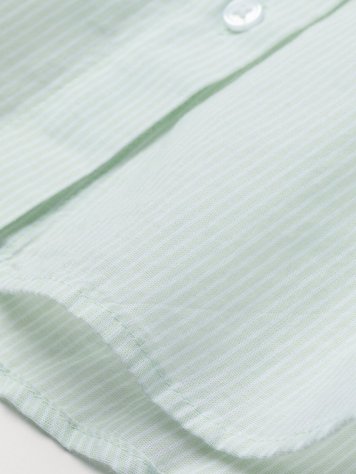 ストライプコットンシャツ