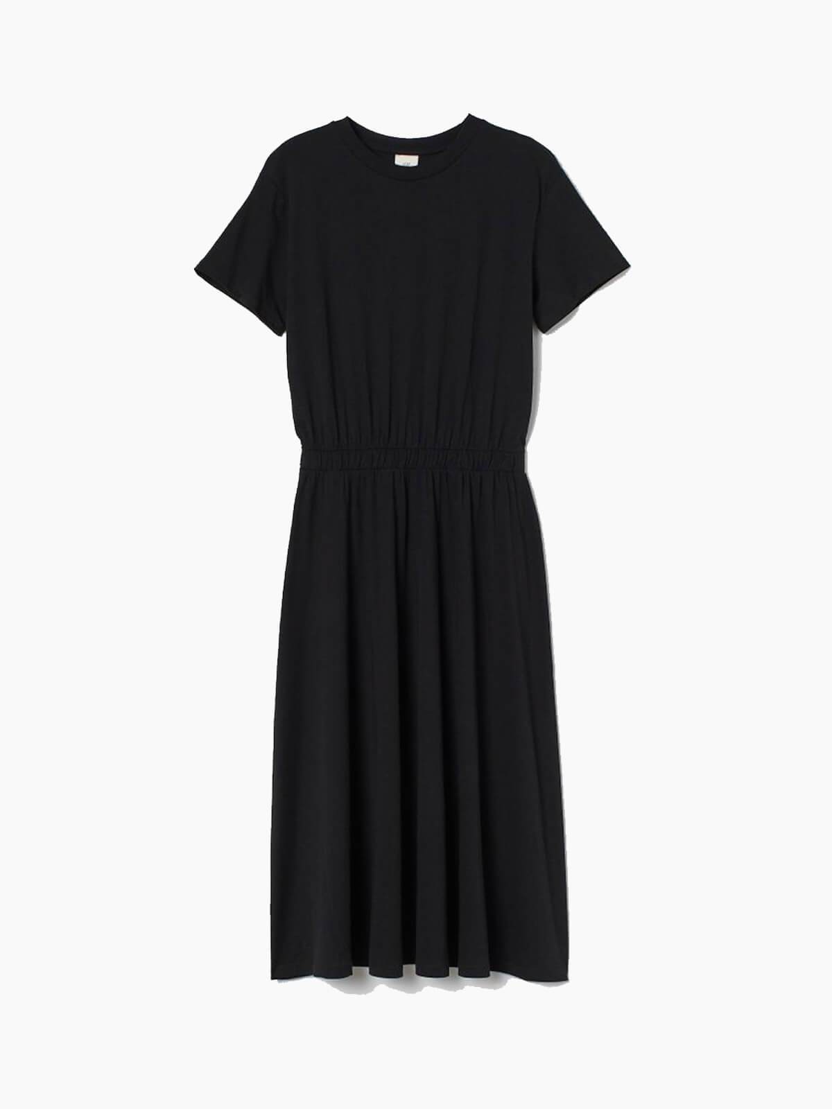 ドローストリングTシャツワンピース